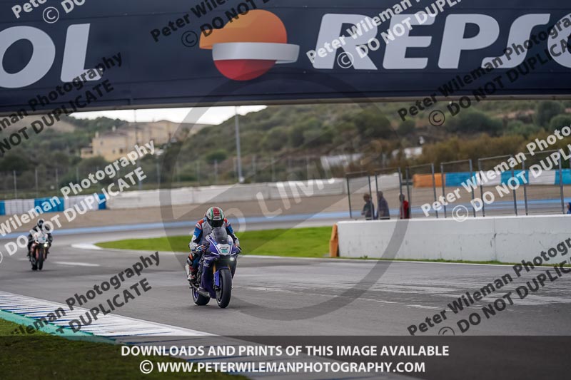 25 to 27th november 2017;Jerez;event digital images;motorbikes;no limits;peter wileman photography;trackday;trackday digital images